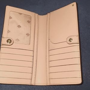 Kate Spade billfold wallet